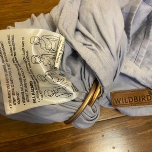 Wildbird Ring Sling lavender with rose gold ring